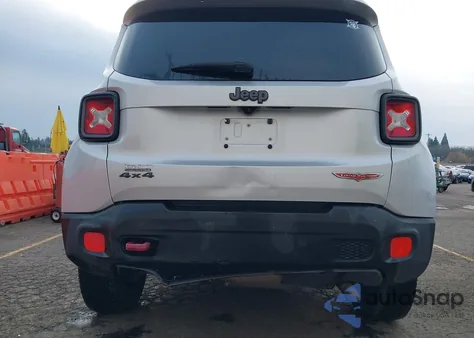 2015 Jeep Renegade Trailhawk from USA, damaged, VIN ZACCJBCT0FPC08328